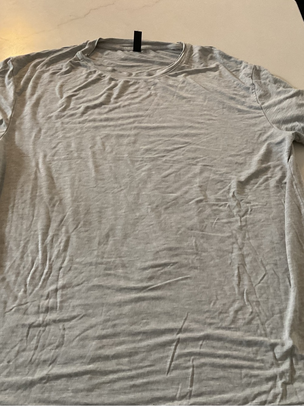 Comfrt Short-Sleeve  cloud tee - Light Gray